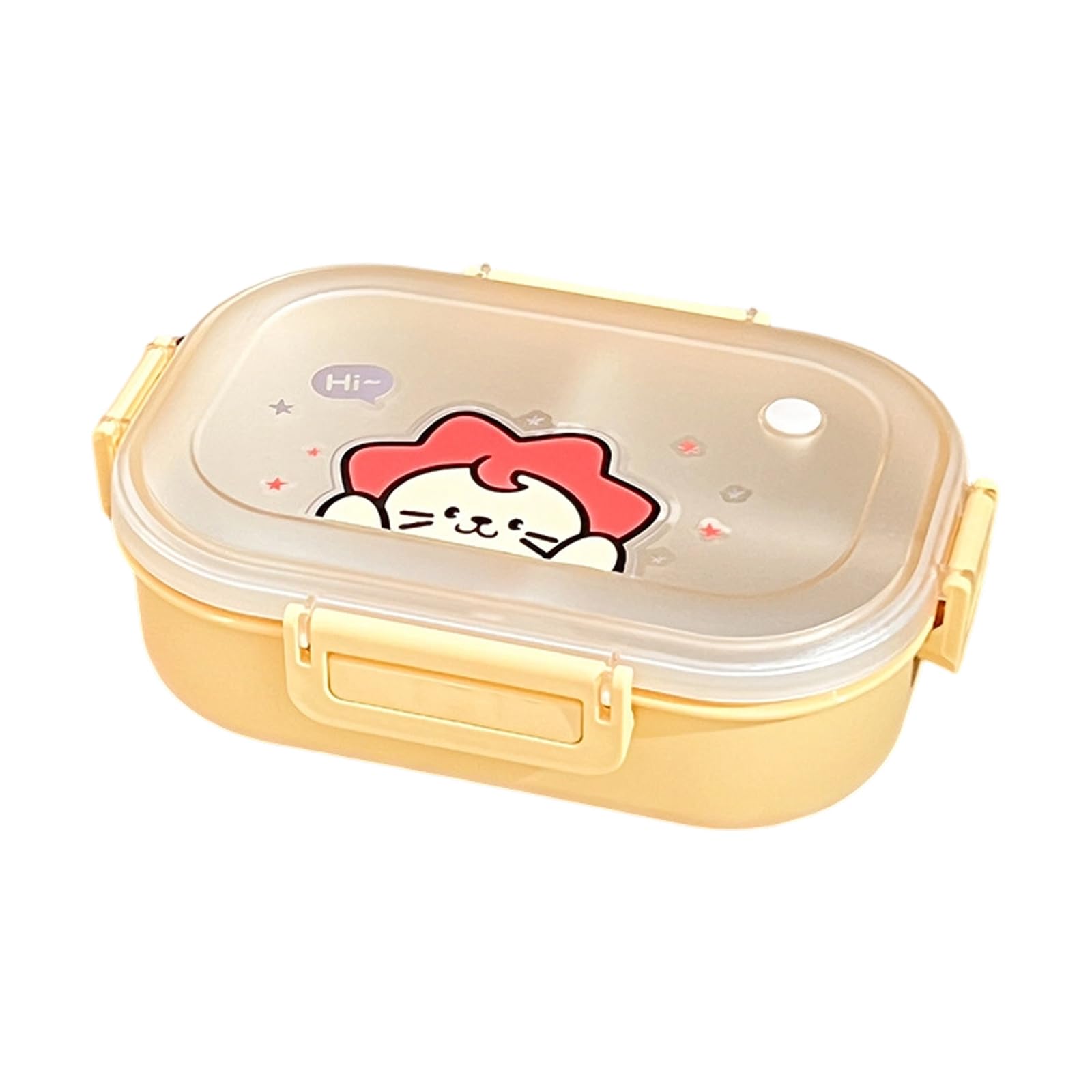 ZEPFJHE Colorful Divided Meal Preparation Box with Removable Inserts Easy to Clean Lunch Container for Outdoor Activity Outdoor Lunch Container