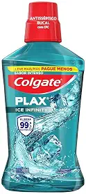 Enxaguante Bucal Colgate Plax Ice Infinity 500ml Promo Leve 500ml Pague 350ml