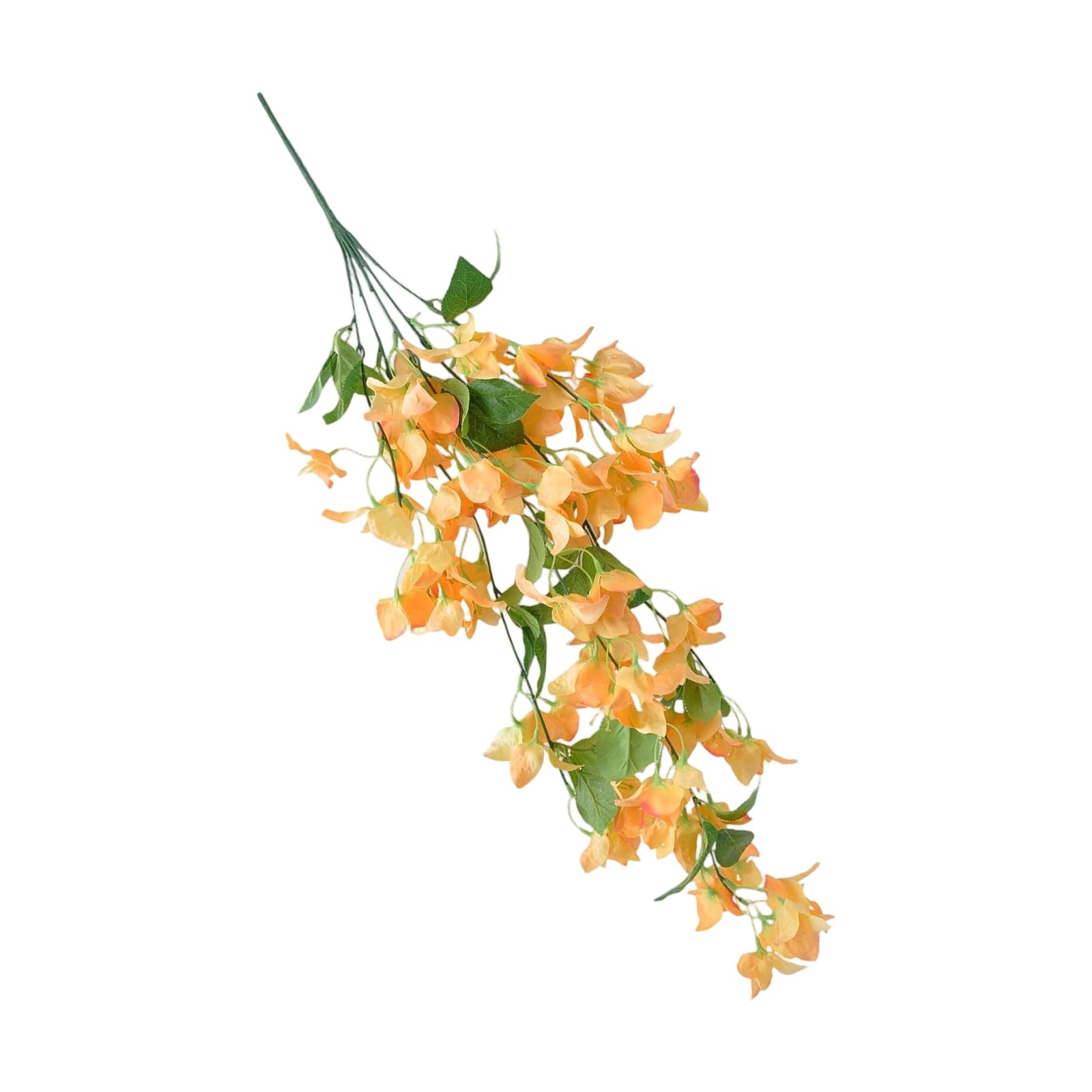 Wall Drape Artificial Bougainvillea Decor, 31.5 in Cascading Floral Branch for Indoor Wedding Party Display Area Artificial Bougainvillea Wall Drape Faux Flower Decor Cascading Floral Branch Silk Home