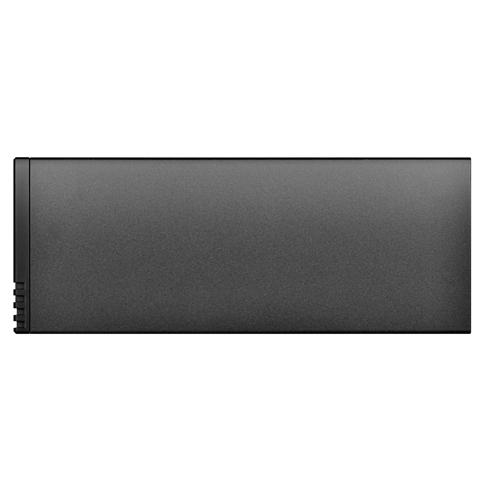 Silverstone SST-ML11B - Milo Boîtier Micro-ATX Mince et Compact, Prend en Charge Les Blocs d’Alimentation de Format TFX
