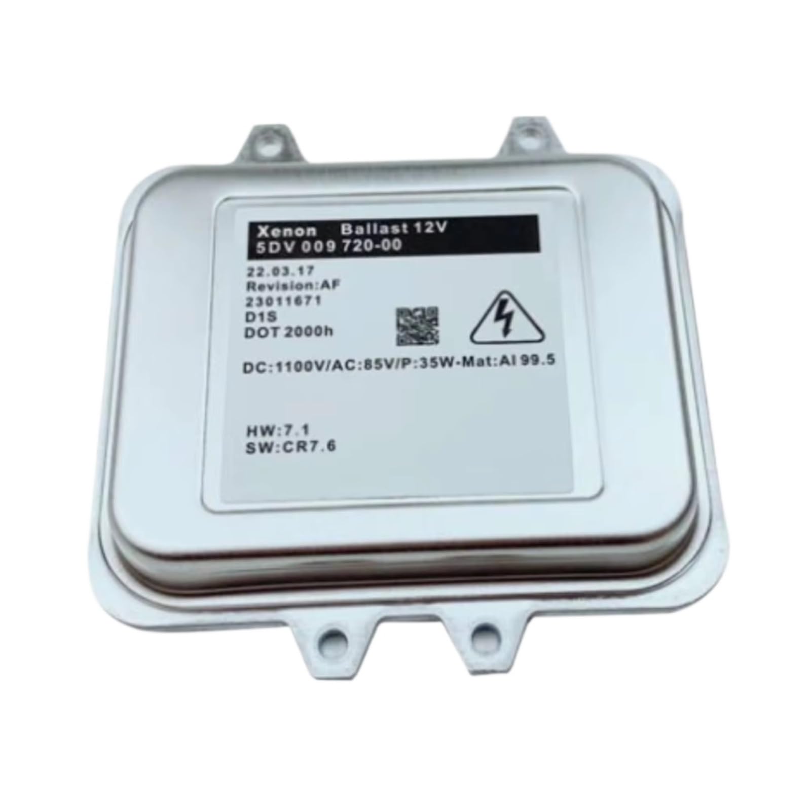 Auto Reattore Compatibile Con Skoda Per Octavia Per 3 2009-2013 Auto 12V 35W Xenon H-ID Unità Di Controllo Fari D1S Lampadina 5DV009720001 Ricambi Auto