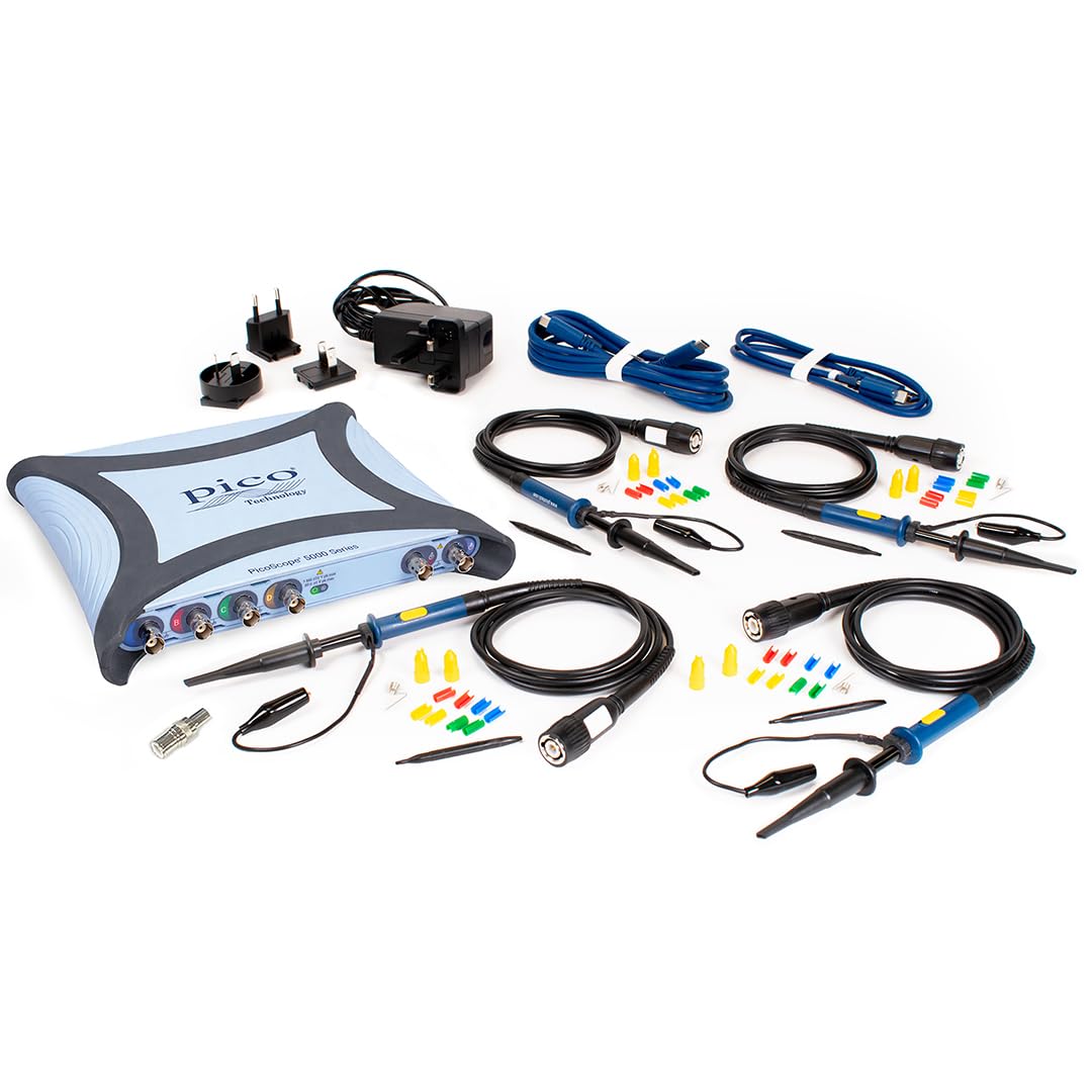 Pico Technology PicoScope 5463E - Osciloscopio USB de 4 canales, 100 MHz