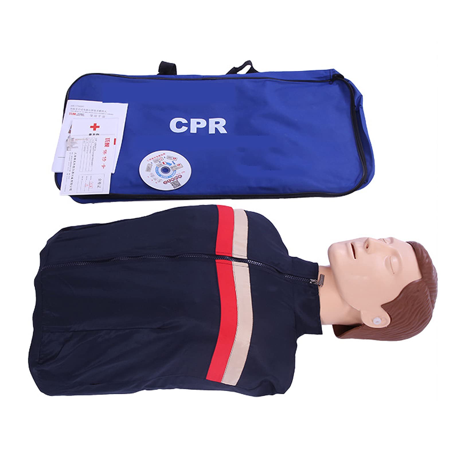 Buy GXGX Half Body CPR Manikin Cardiopulmonary Resuscitation Mannequin Nursing First Aid