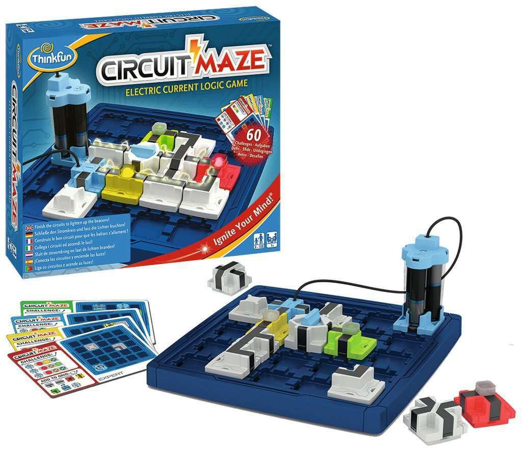 Think Fun- Circuit Maze Juego de habilidad (Ravensburger 76341) , color/modelo surtido