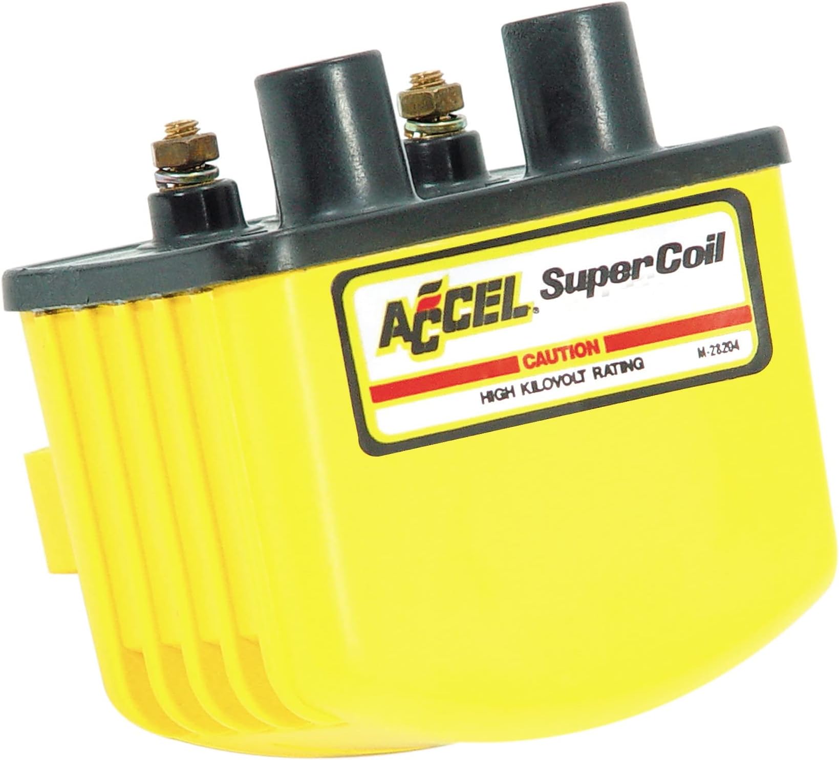 ACCEL ACC 140408 Single Fire Yellow Super Coil, Black, One Size