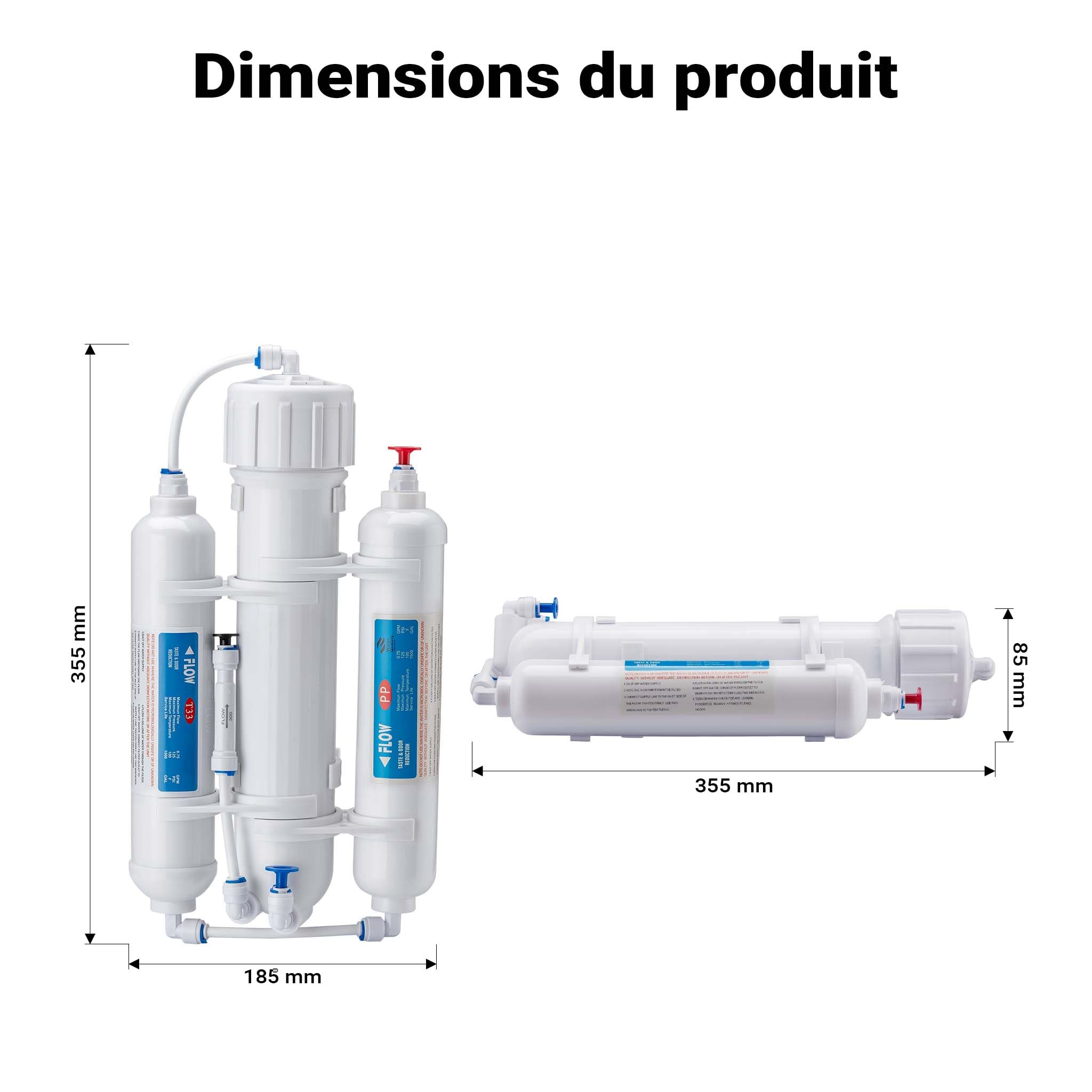 Osmopure 50 ba omgekeerde osmose apparaat