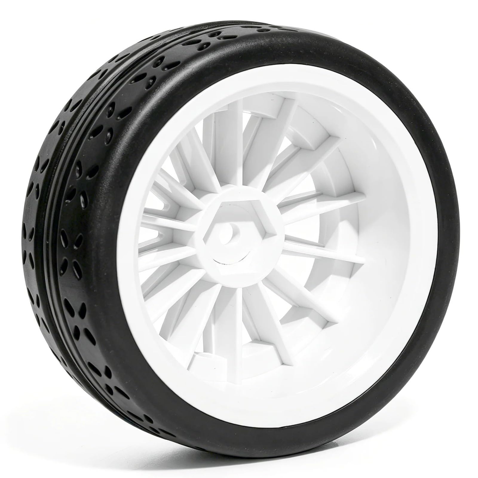 Neumático Hex12mm para MJX 10304 para Tamiya para TT01 1/10 Pieza