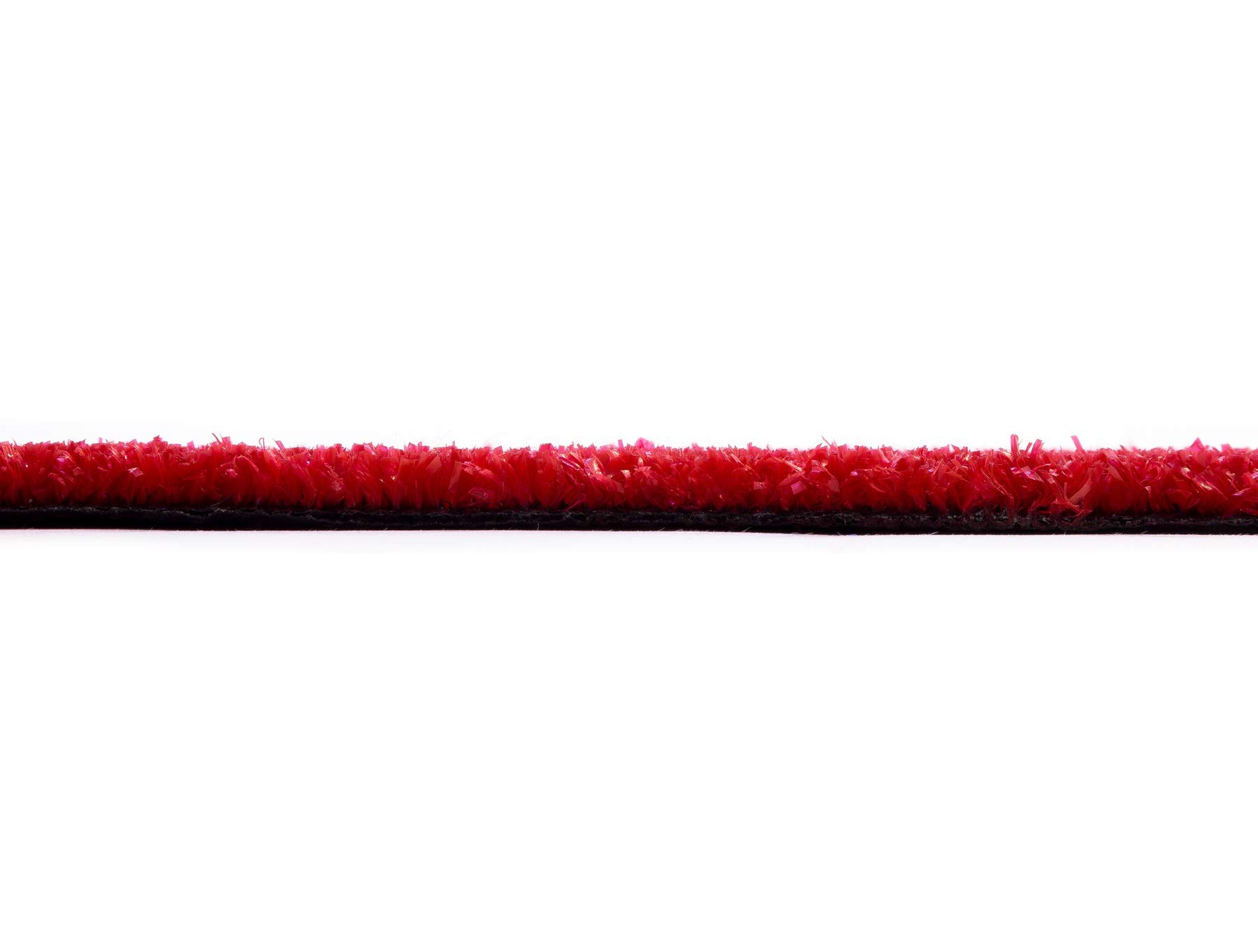 Primaflor - Ideen in Textil Weihnachtsbaum-Unterlage Ruby - Rot, 100cm, Tannenbaum-Bodenschutz-Matte, Runder Teppich aus Kunstrasen, Eventteppich