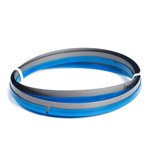 Miniatura 6 de Imachinist S56121214SS - Hojas de sierra de cinta bi-metal de 56-12 pulgadas de largo, 12 pulgadas de ancho, 0.025 pulgadas de grosor para cortar