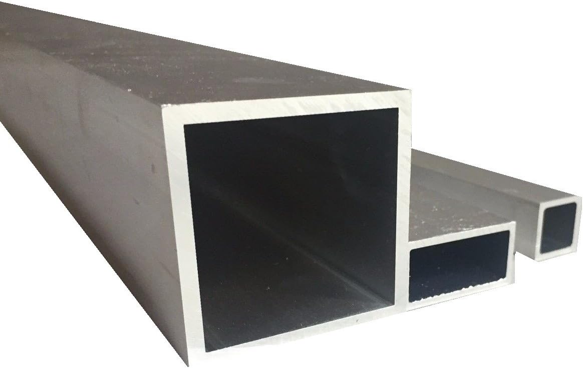 Aluminium Square Tube Square Tube Rolled Blank (15 mm x 15 mm x 1 mm x 1000 mm)