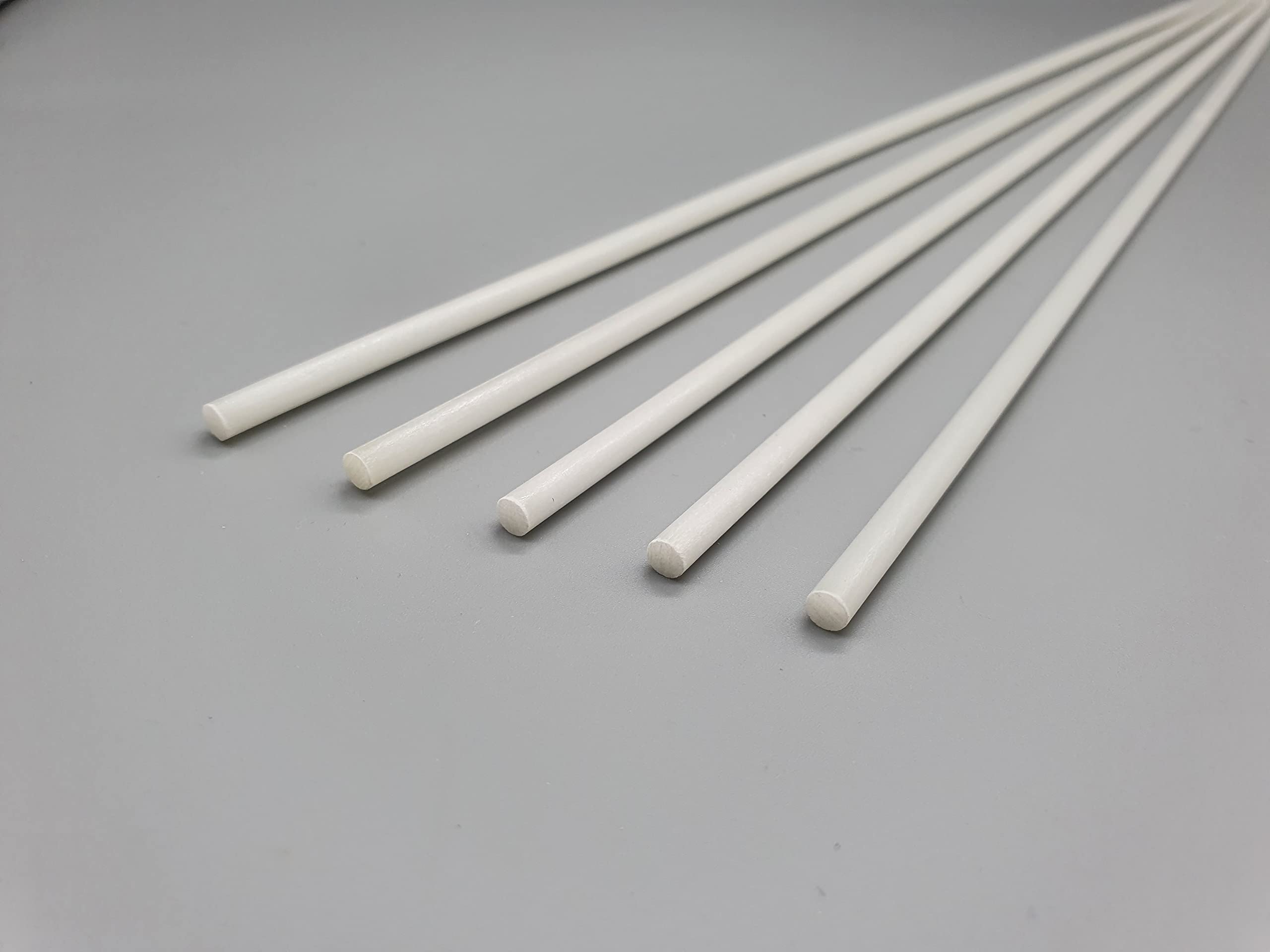 Fibreglass rods 4mm | Pack of 5 | between 40 cm - 119 cm (90 cm)