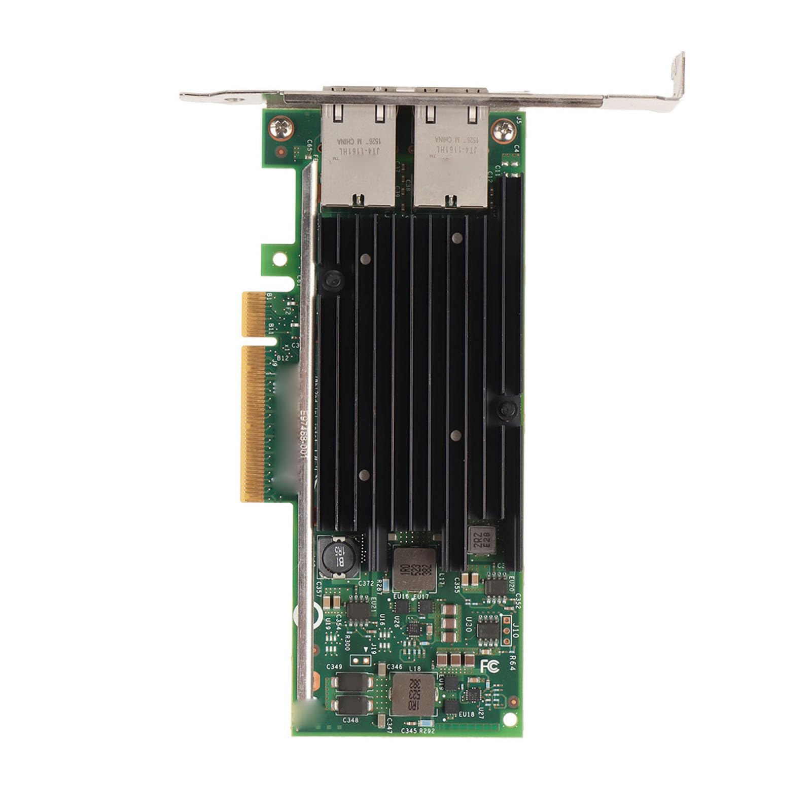 Scheda PCIe Dual Port RJ45 10 GB NIC PCIe X8 716589 002 Adattatore Gigabit Ethernet Ad Alta velocità