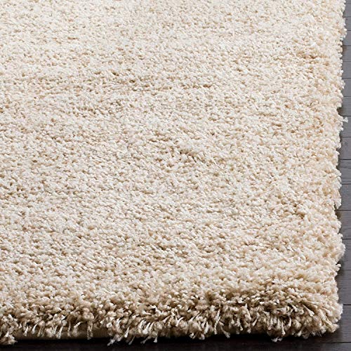 Image of Shaggy Super Soft Carpet for Home & Living Room Size - 8 X 11 Ft (Beige)