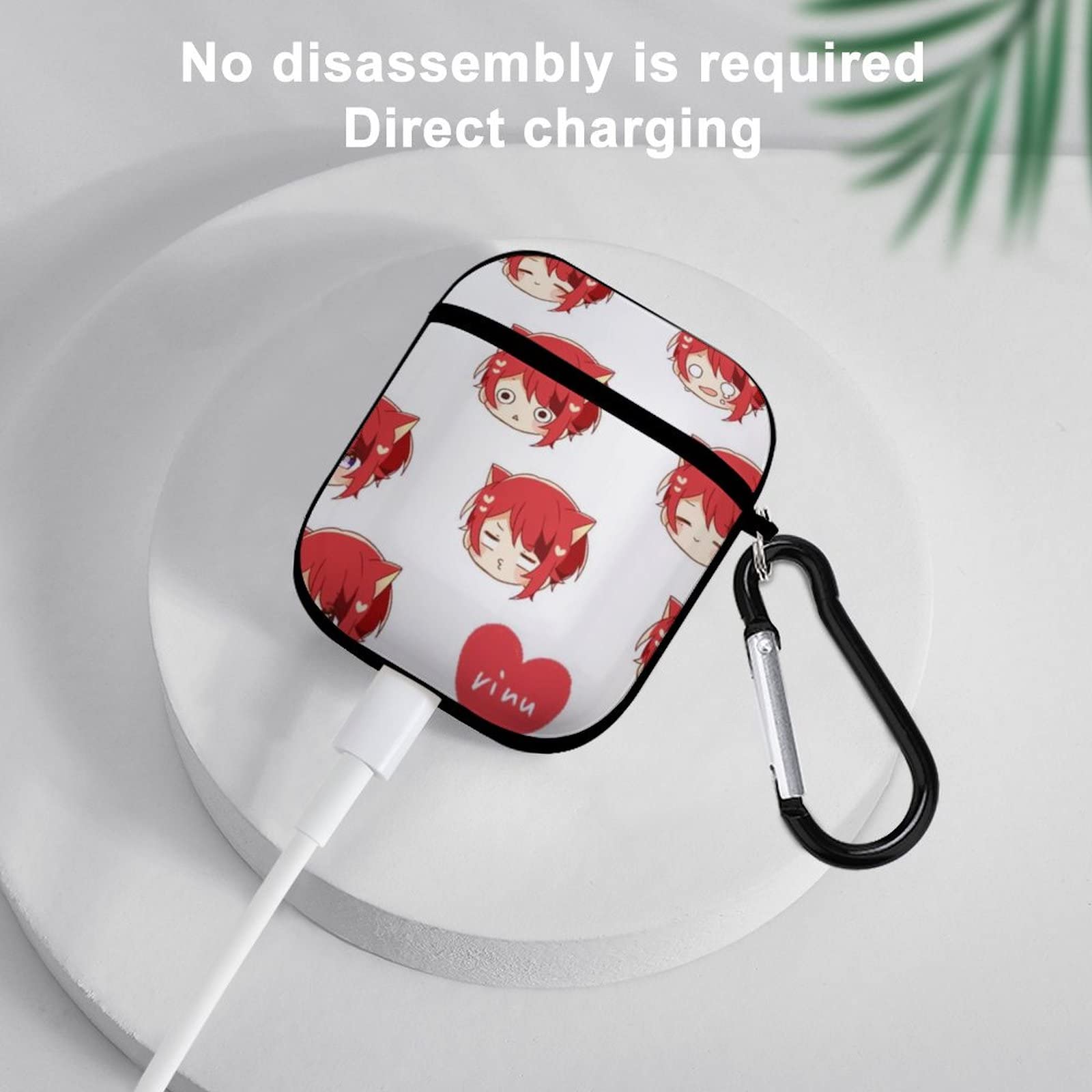 Amazon | すとぷり 莉犬くん AirPods ケース TPU ヘッドフォン収納袋