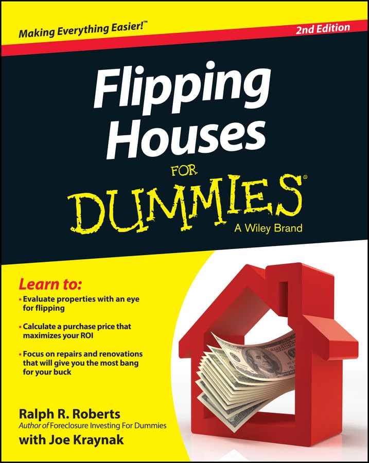 Flipping Houses For Dummies Paperback â January 28, 2014