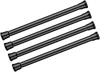 Vista 33 de AIZESI Varillas de cortina de tensión de resorte Barra de tensión corta (blanco, 8" a 12"-2Pcs)