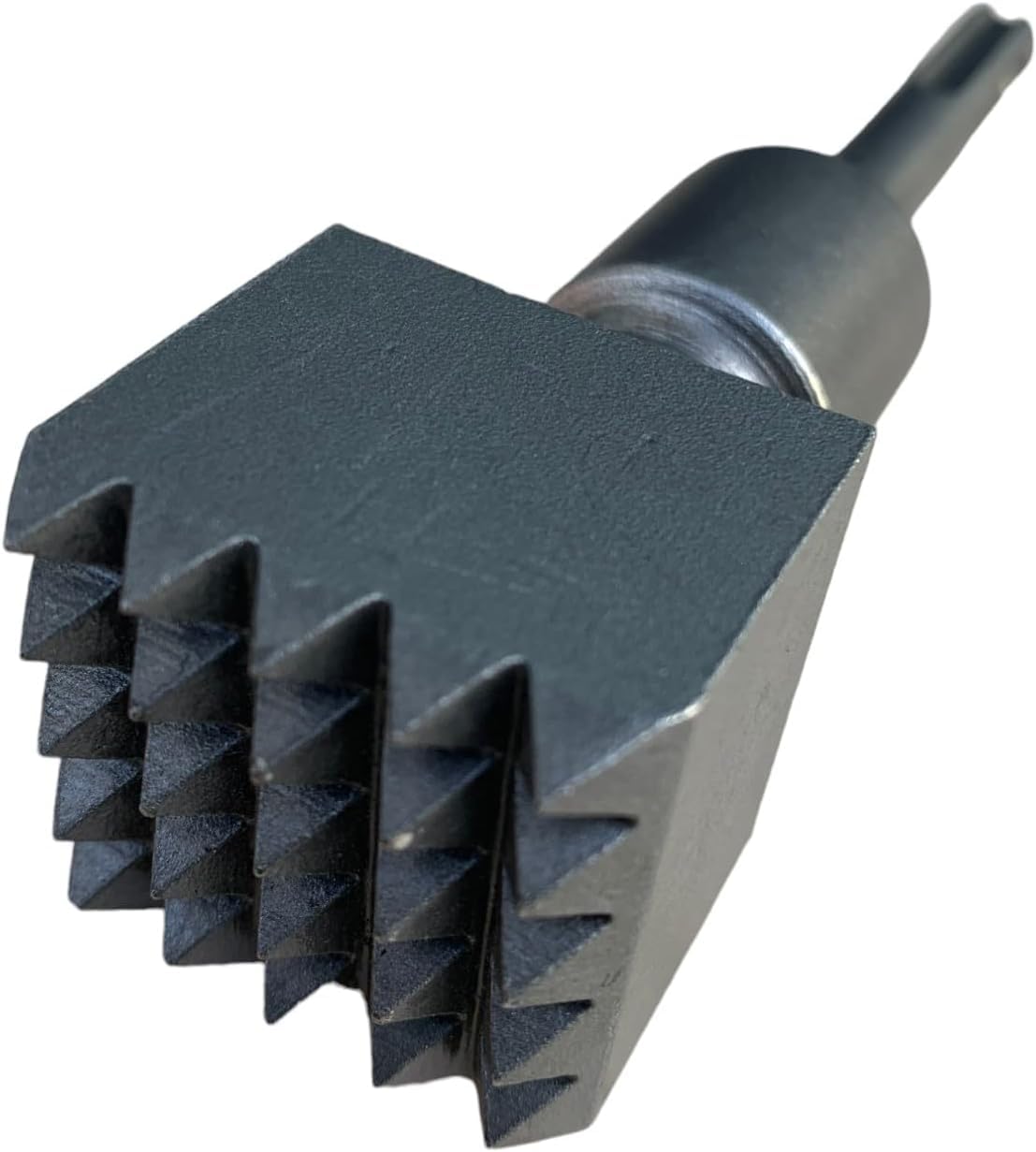Bocciarda per pietra dura con attacco SDS plus,in acciaio temprato, per martello pneumatico, trapano (3x3 cm)