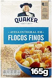 Aveia Em Flocos Finos Quaker Caixa 165G