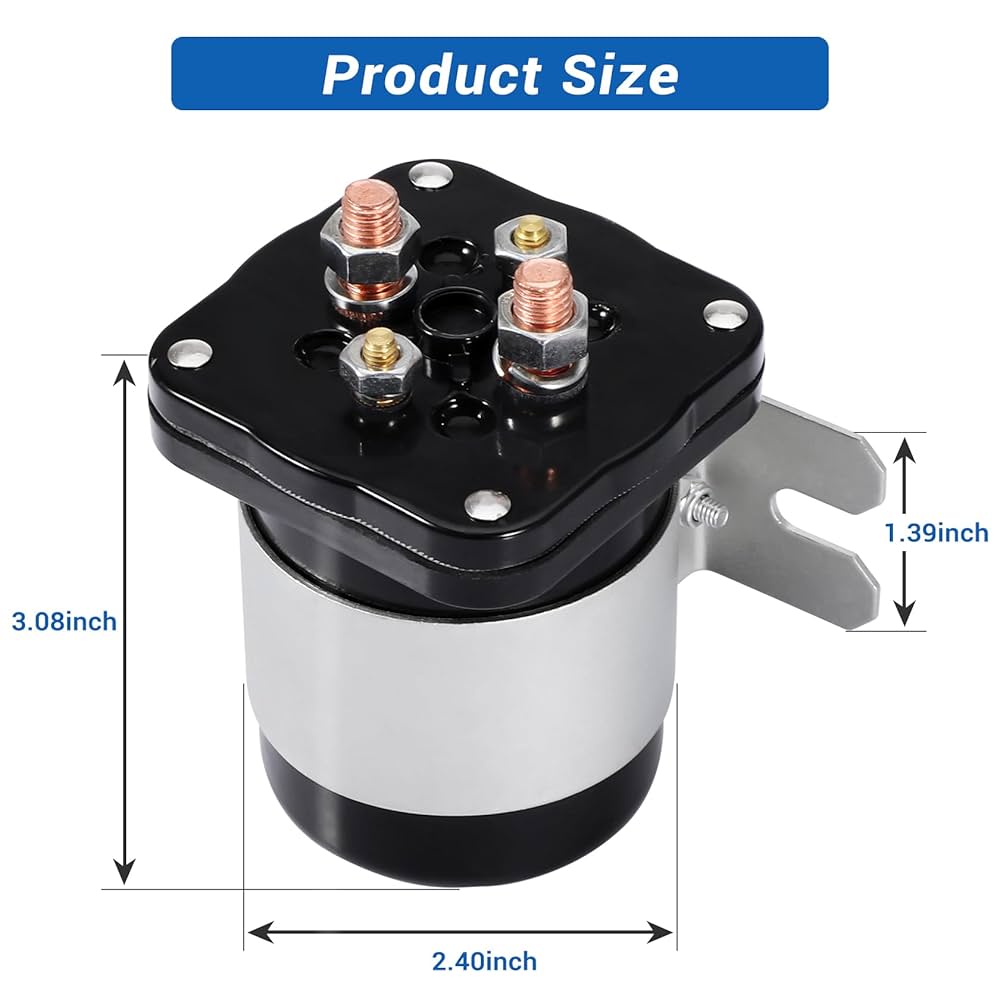 めん　0808 B4B BANG 4 BUCK 36 Volt 4 Terminal Solenoid, Golf Cart