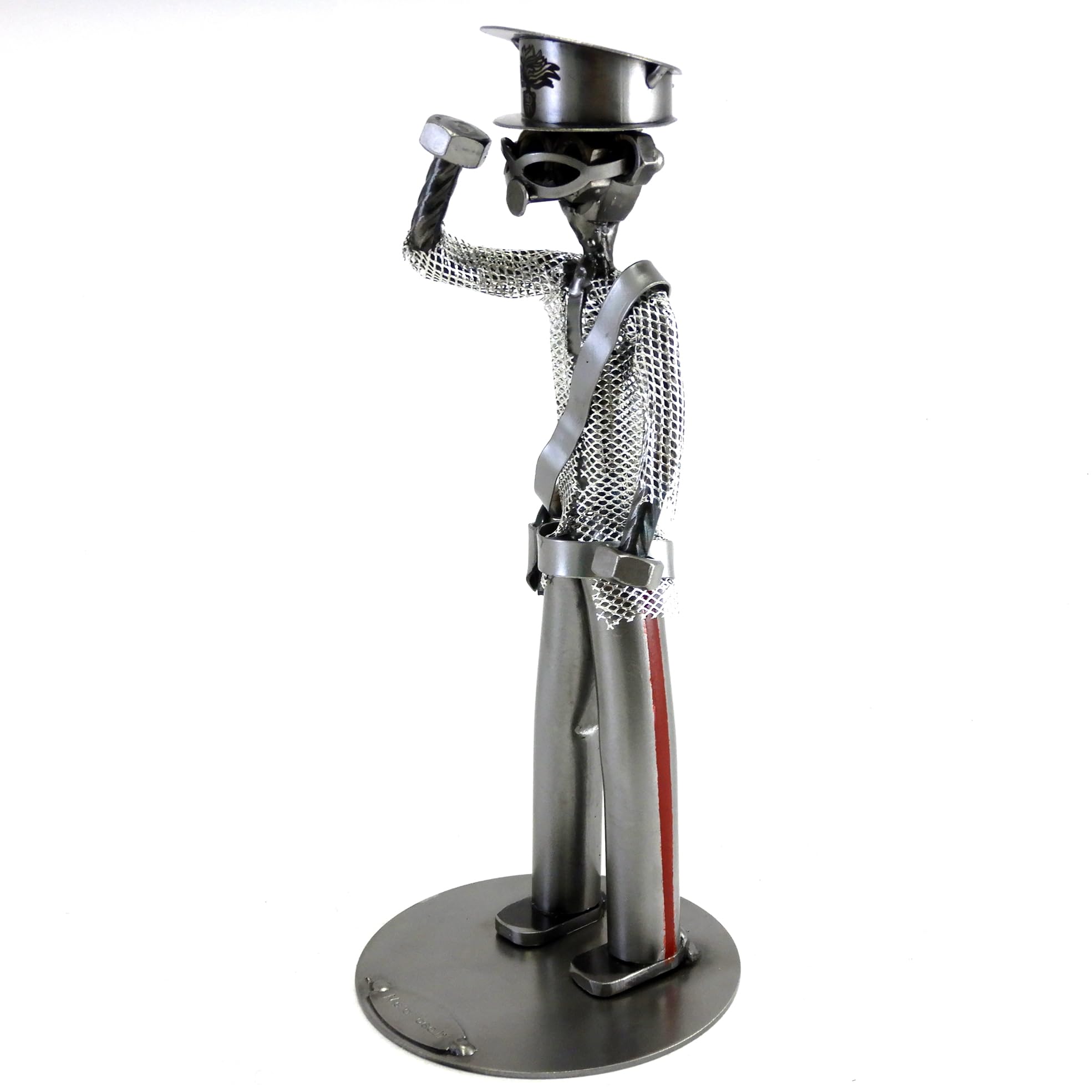 CARABINIERE - FORZA DELL'ORDINE IN METALLO CON VITI BULLONI CHIODI DI METAL IDEA - IDEA REGALO ORIGINALE - 100% ARTIGIANALE - MADE IN ITALY - PERSONALIZZABILE
