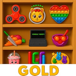 Mini ASMR Simulator - Fun Relaxing Games - Fidget Toy Simulator Anti-Stress Game - GOLD