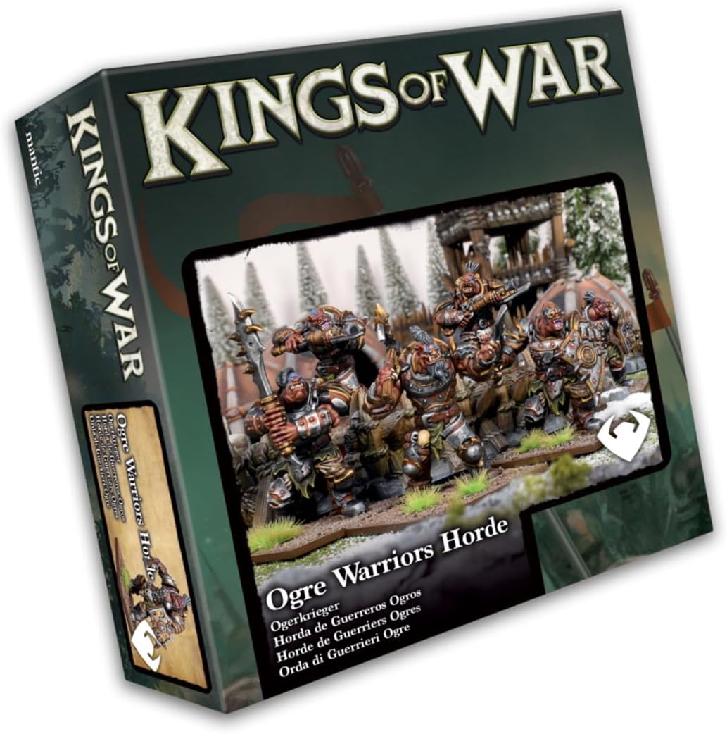 Mantic Games Kings of War 3E: Ogre - Warriors Horde
