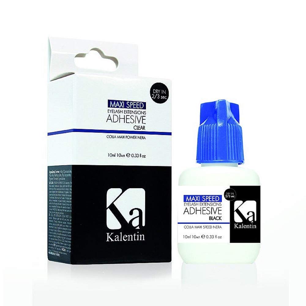 Colla per Extension Ciglia Vegana Kalentin Maxi Speed Nera 2/3 Secondi 10 ml (EX000050)