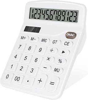 KASTWAVE KASTWAVE Desktop Calculator Brand: KASTWAVE | Colour: White | Calculator Type: Business | Power source: battery | Display type: LCD | UPC: 764461283234