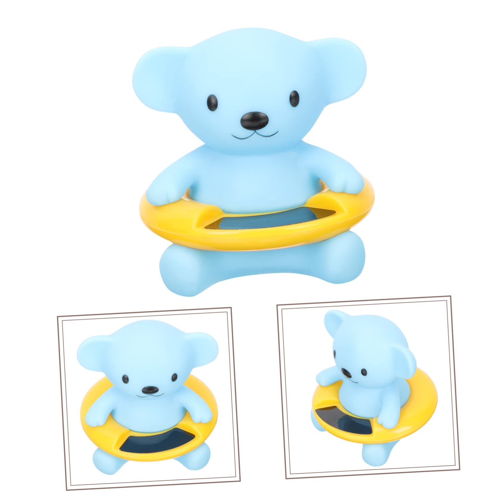 STOBAZA 3pièces Thermomètre Flottant Électronique Pour Garçon Fille Mesure De Température De Bain Piscine Affichage Numérique Et Sécurité Pour Peau Délicate Des Garçon Fille