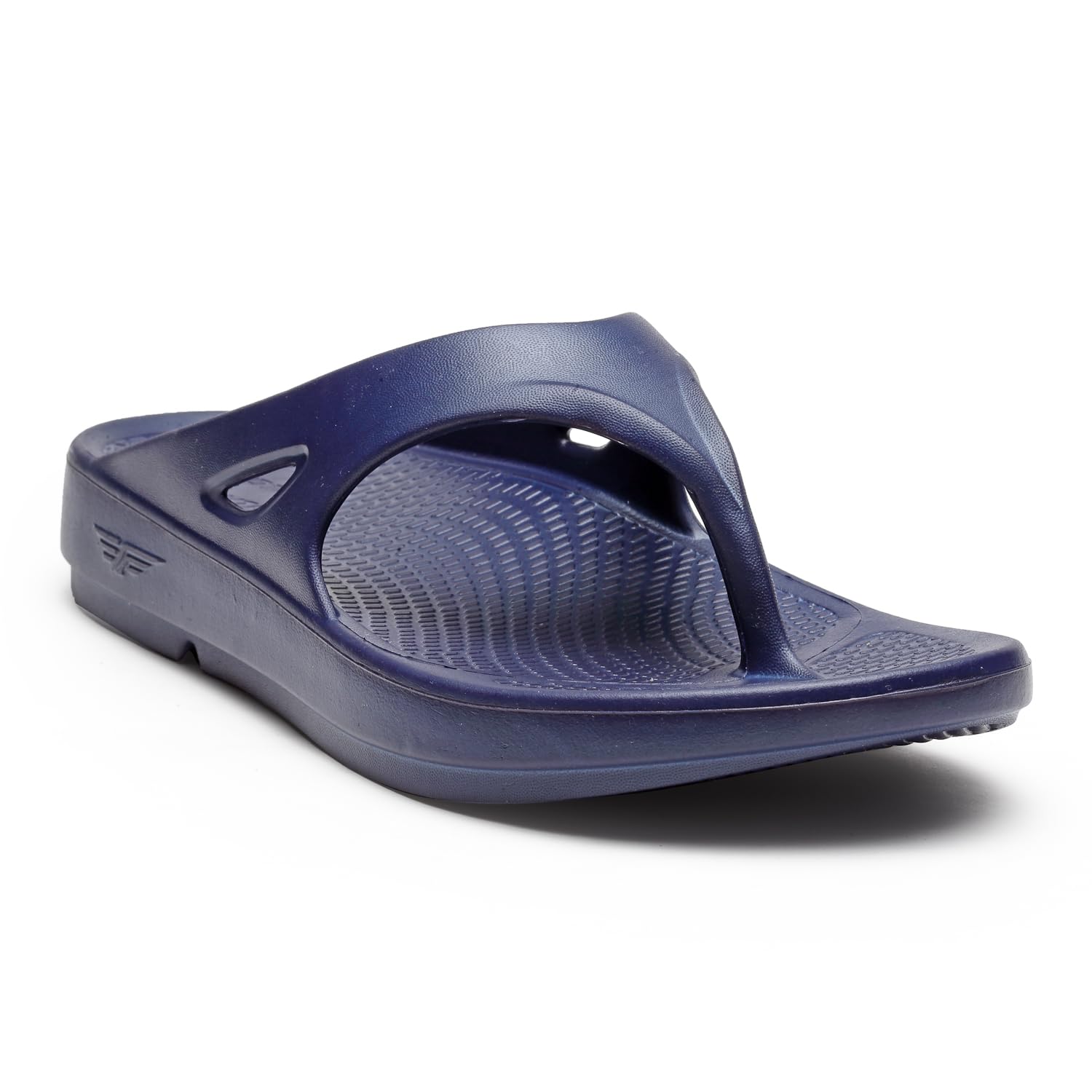 Men Airforce Blue Sliders-image-9