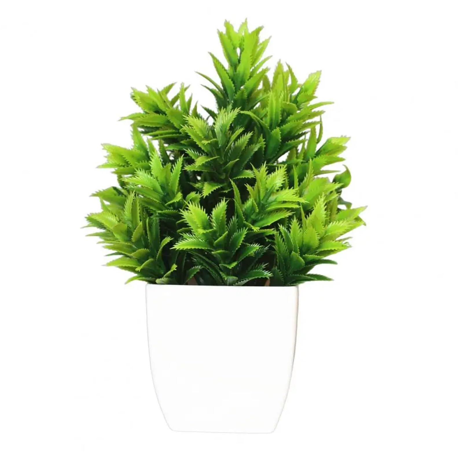HUWOYG 1PCS Artificial Bonsai Vivid Non Wither Realistic Potted Plants Living Room Bedroom Eucalyptus Home Decor For Hotel For Home