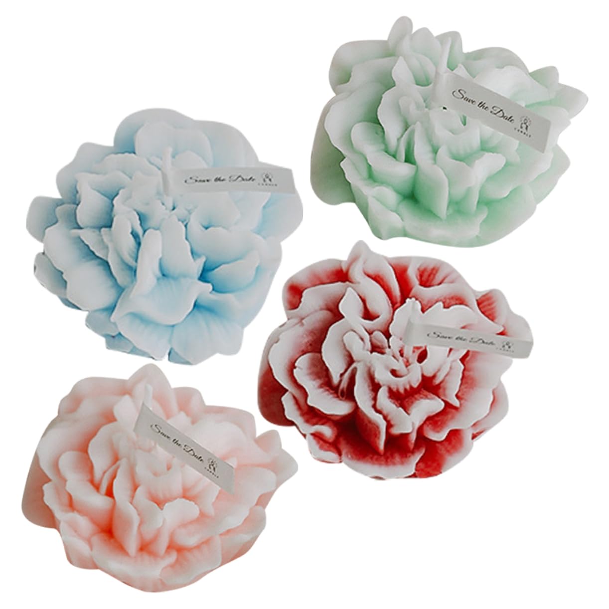 IMIKEYA 16stücke Blumige Duftkerzen Sojawachs Aromatische Kerzen Für Muttertag Hochzeiten Und Partys Und Entspanntes Für Zuhause