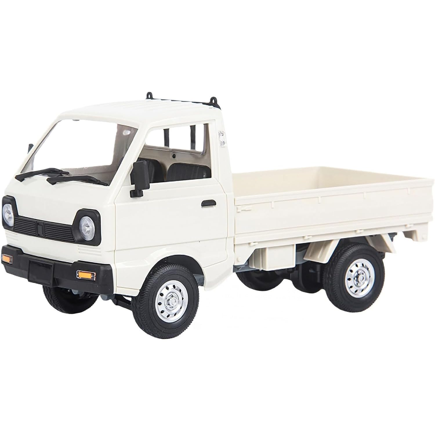 DOBYE WPL D12 1/10 RC Kei Truck, 2.4G RC Car Remote Control Off Road RC Crawler with Proportional Throttles Steering 260 Motor Rear Drive Hobby Grade