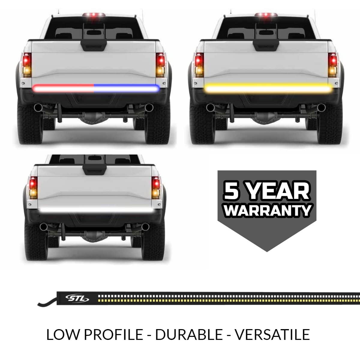 Buy SpeedTech Lights DualRow LED Truck Tailgate Warning Light Bar w