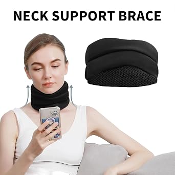 Vitavix Neck Support For,Adjustable Snoring Neck Support,Neck Support Ergonomic,Comfortable For A Restful Sleep,Of Cervical Spine Pressure For Women & Men,1Pcs