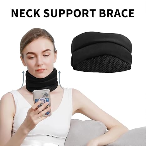 Vitavix Neck Support For,Adjustable Snoring Neck Support,Neck Support Ergonomic,Comfortable For A Restful Sleep,Of Cervical Spine Pressure For Women & Men,1Pcs