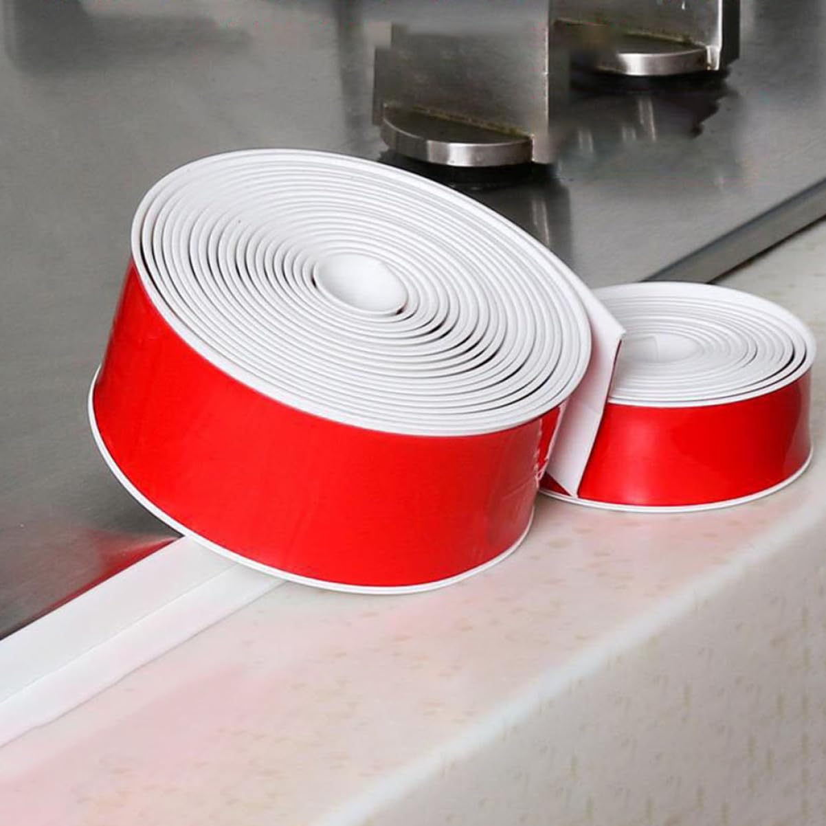 jojofuny Moldura de Esquina de Pared Adhesiva Flexible para Bordes de Pared Autoadhesivos para Decoración de Paredes y Acabados de Azulejos