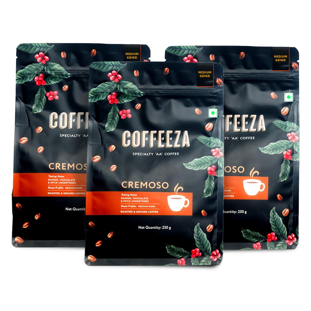 See full amazon price history chart for COFFEEZA Ground Coffee - Medium Grind - Cremoso - 250g - Dark Roast 100% Arabica Ground Coffee Powder COFFEEZA Ground Coffee - Medium Grind - Cremoso - 250g - Dark Roast 100% Arabica Ground Coffee Powder (B0BBR73X6K) Amazon Price History, Amazon Price Tracker
