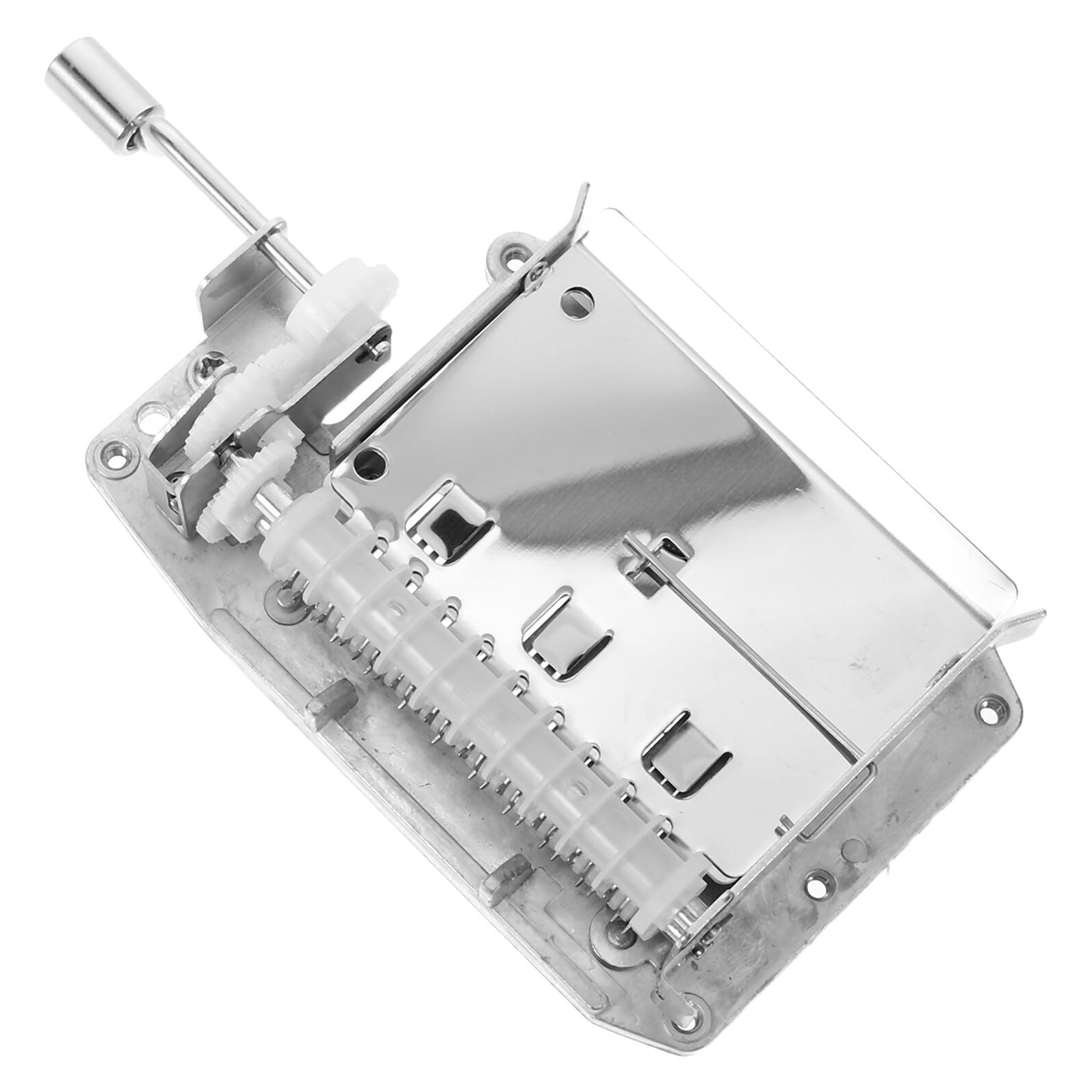SEWACC Mecanismo de Caja de Música de Bricolaje de 30 Notas con Manivela y Engranajes de Cobre, Movimiento Musical Manual para Proyectos DIY, Accesorios para Cajas Musicales Creativas,