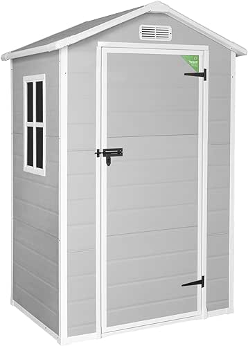 WASABI Abri de Jardin en Résine Aqua 1.4 - Assemblage