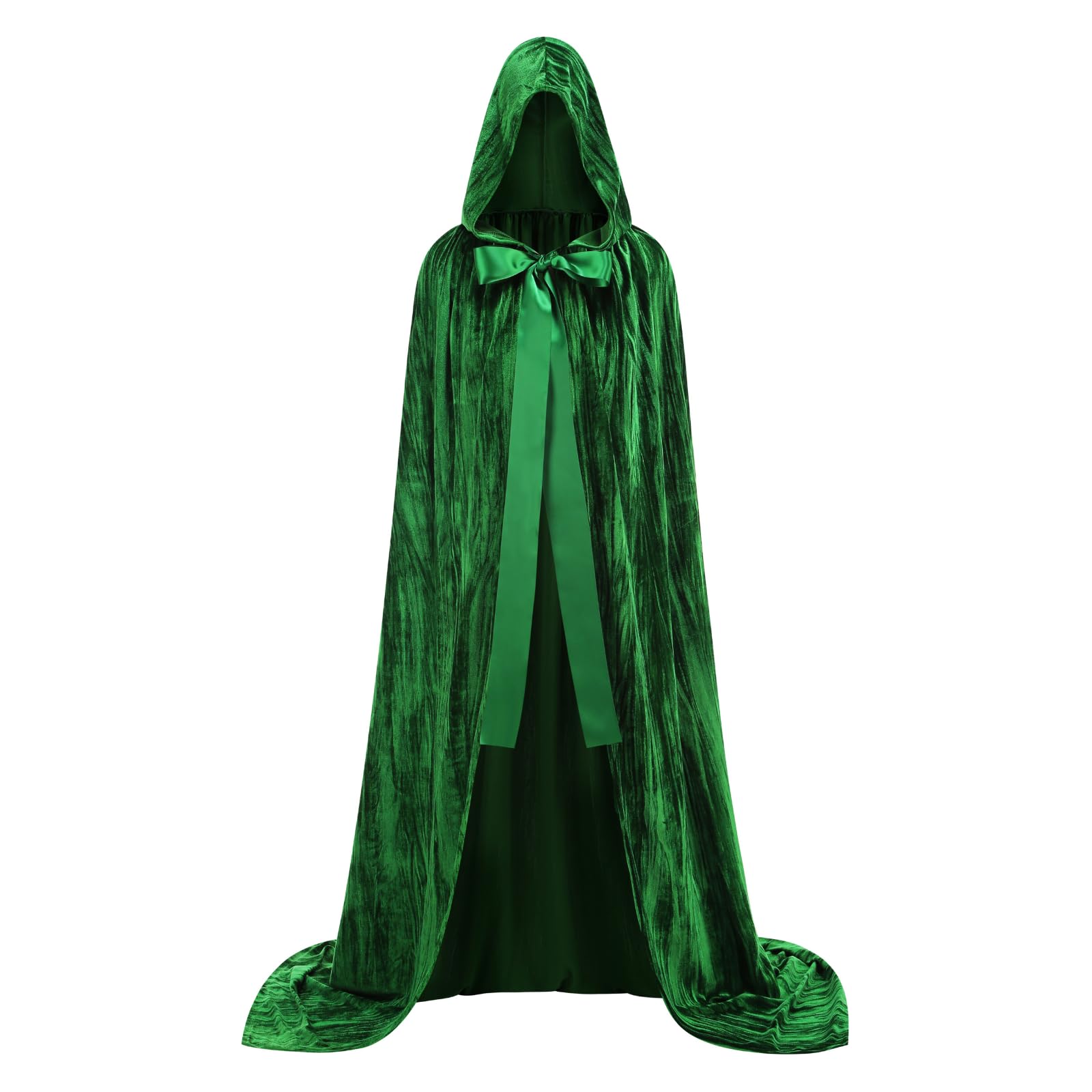 HAPNBCELE Womens Velvet Cape Hooded Cloak