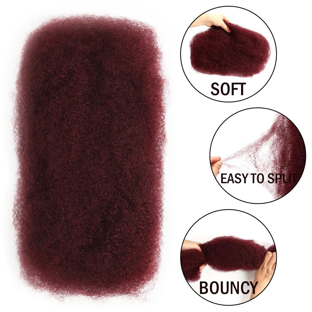 Amazon.com : Style Icon 1 Bundle Afro Kinkys Bulk Human Hair (18