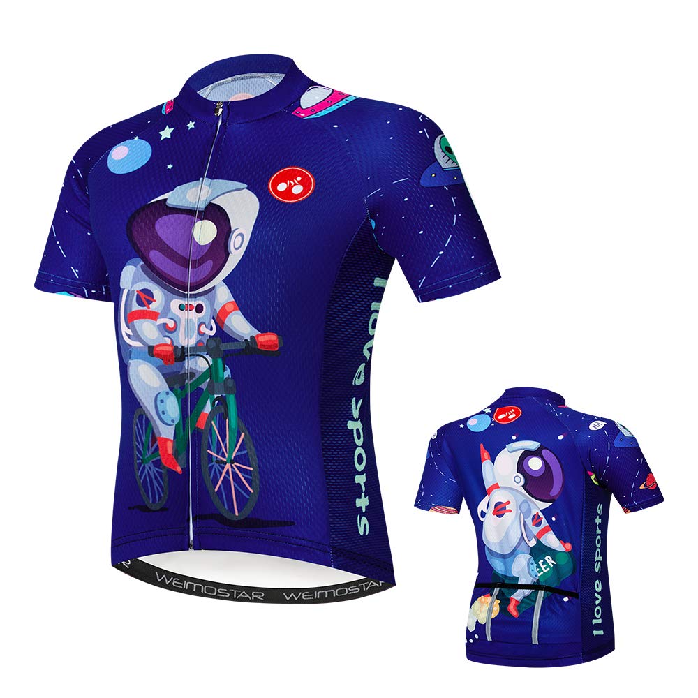 Niños Ciclismo Jersey Conjunto Ropa Niños Niñas Pantalones Cortos Pad Trajes