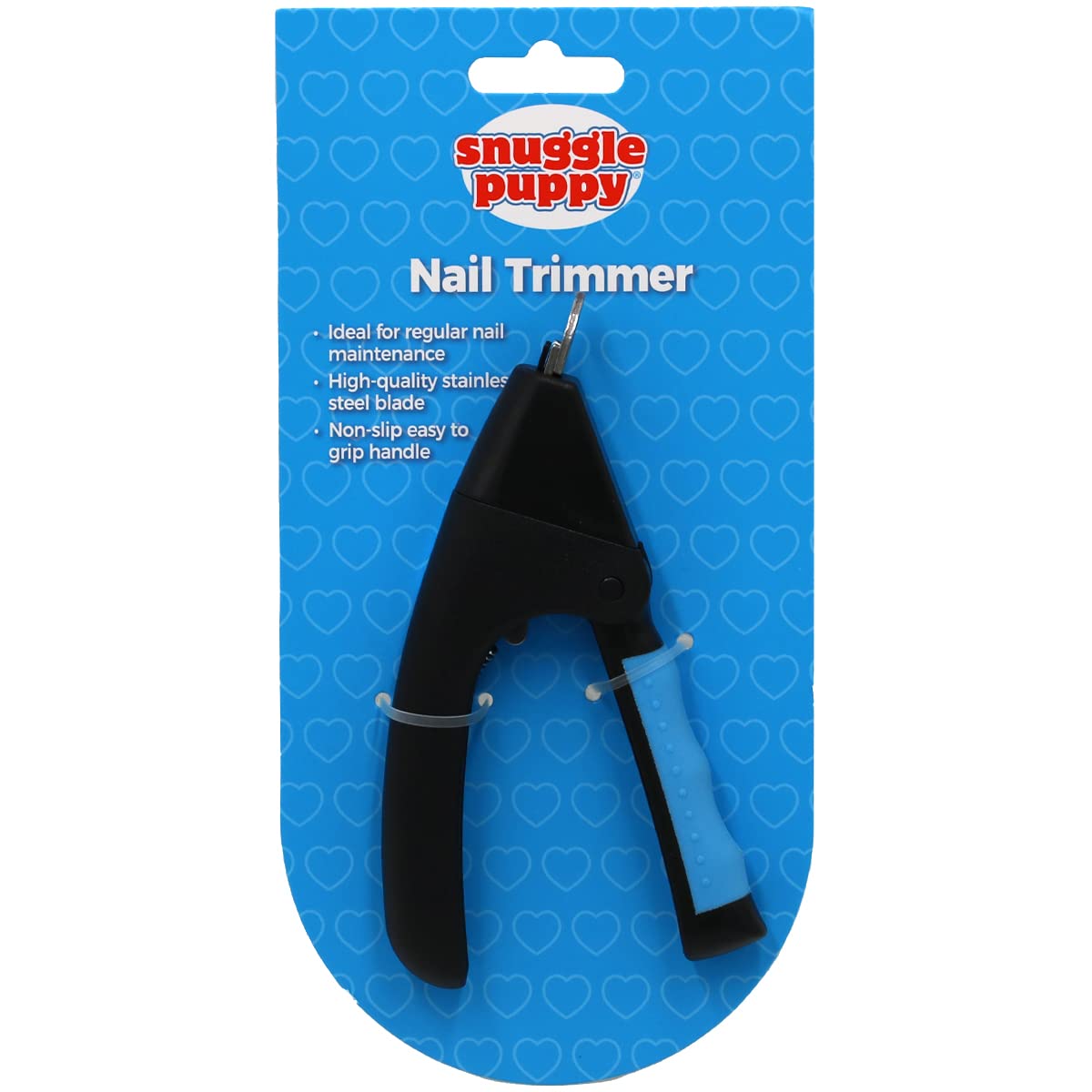 Snuggle Puppy Grooming - Dog Nail Trimmer - Ideal for Regular Use - Stainless Steel Blade with Non-Slip Handle for Pets