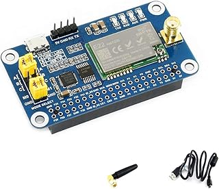 Coolwell Waveshare SX1268 LoRa HAT for Raspberry Pi Spread Spectrum Modulation 433MHz Frequency Band Allow Data Transmission up to 5km 84 Available Signal Channel