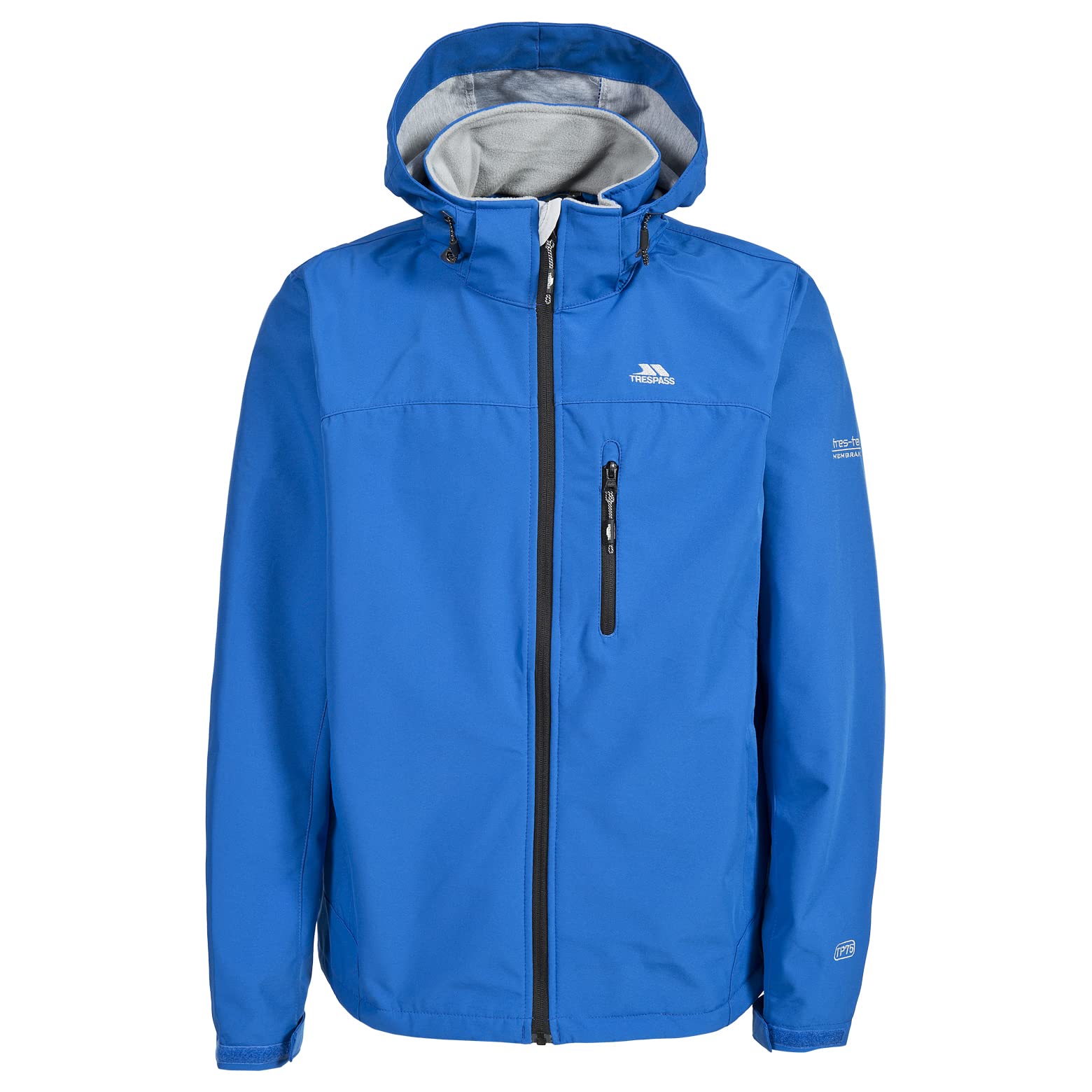 Trespass Men's Hooded Softshell Jacket Stanford Blue Xxs