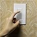 Leviton Decora Smart Wi-Fi 15A Universal LED/Incandescent Switch, DW15S-1BZ, White