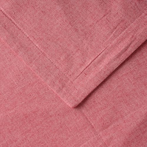 Image of 100% Pure Cotton 3 Layer Dohar, Single Bed Blanket Comforter, (60''X90'' / 152X230 CM), Uni Chambray, Skin Friendly Dohar, Color - Viva Magenta