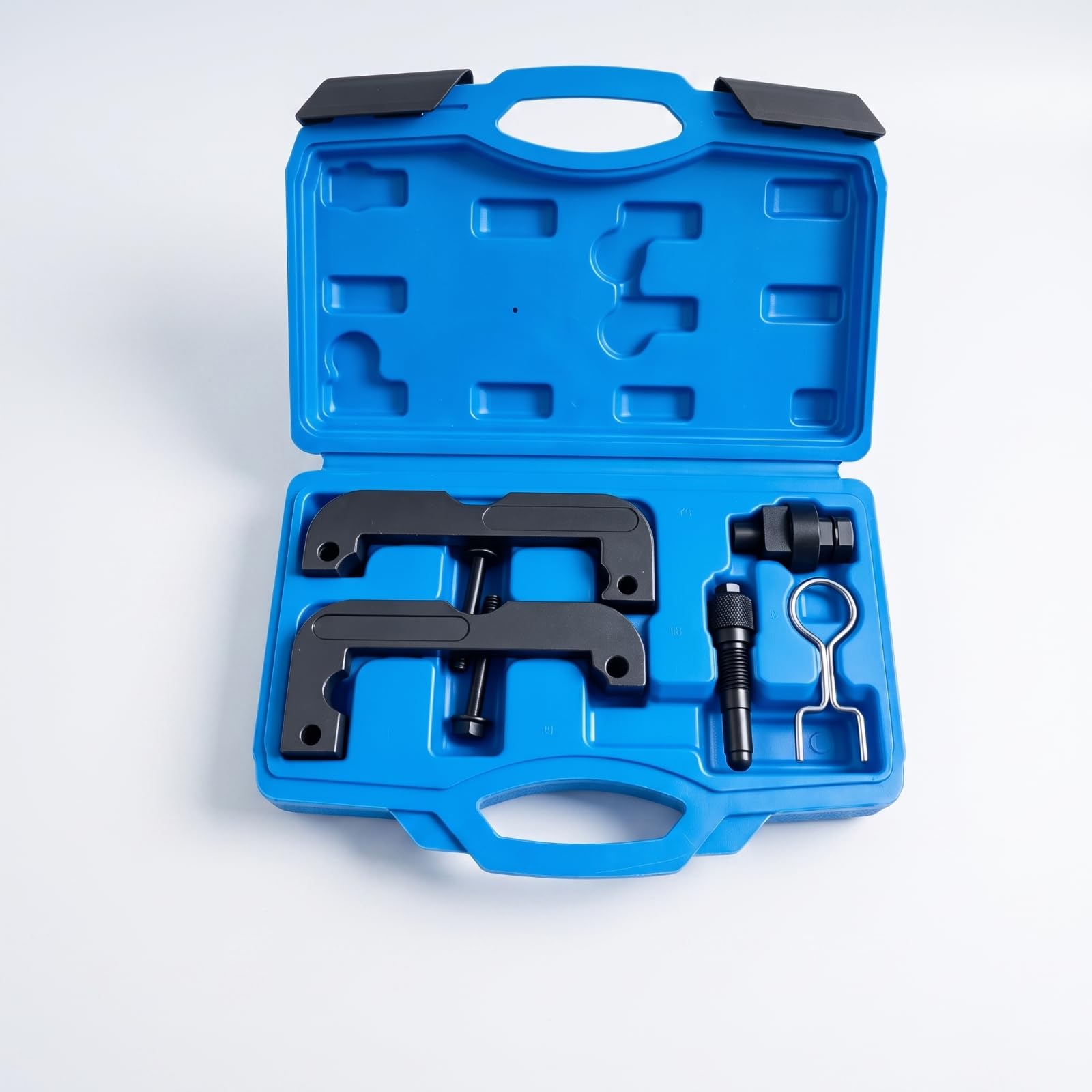 Attrezzi Fasatura Riallineamento Motore Portatile, Kit fasatura con Valigetta, Resistente Corrosione, Kit con Valigetta, per Officina, Meccanici,