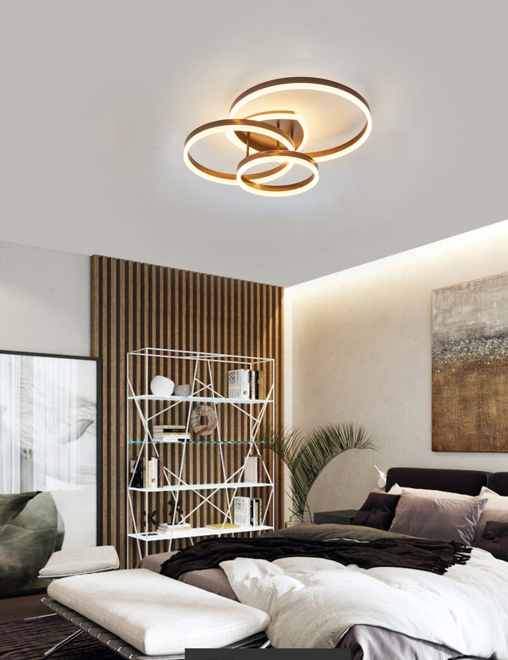 Odern LED Ceiling Light 106W Diable Acrylic Ceiling Lap With Reote - View #3